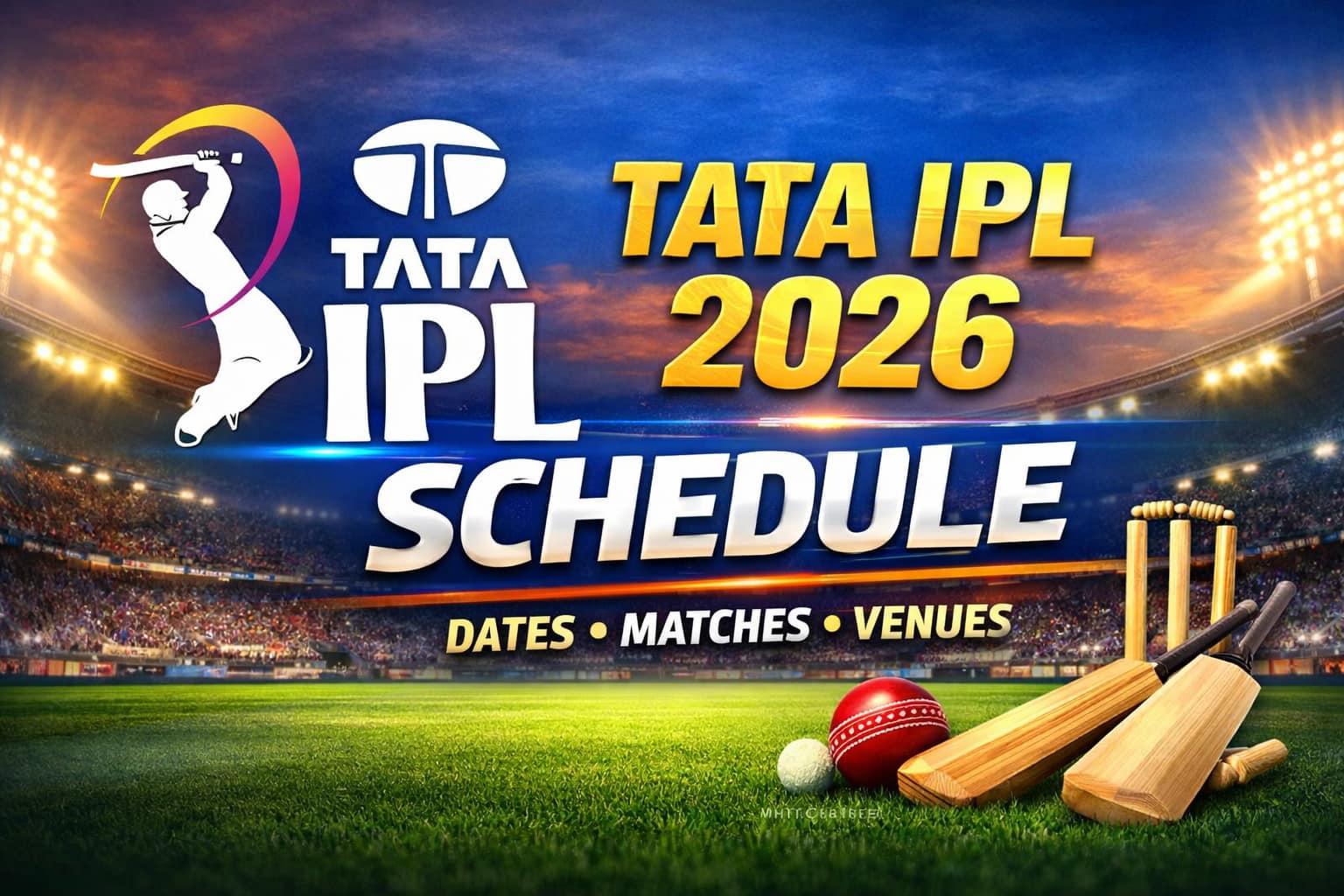 Tata IPL 2026 Schedule