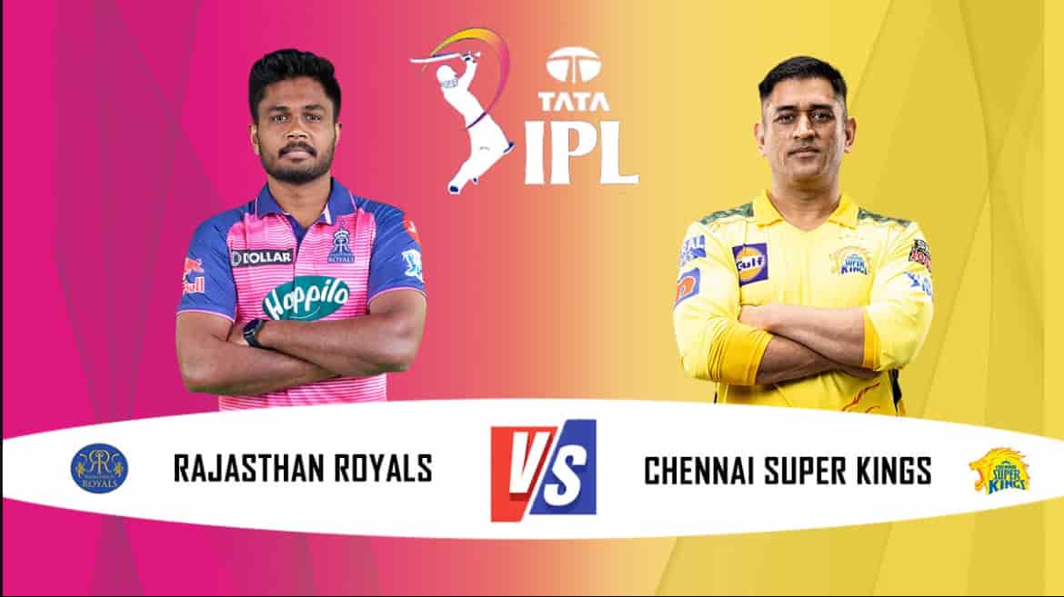 CSK vs RR Head To Head Records