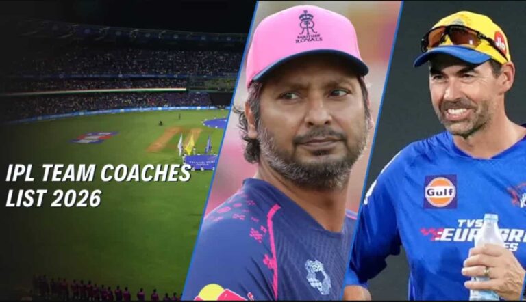 IPL Team Coaches 2026