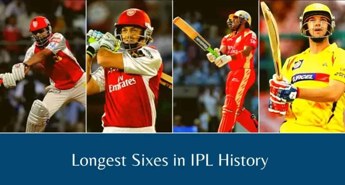 Longest Sixes in IPL History