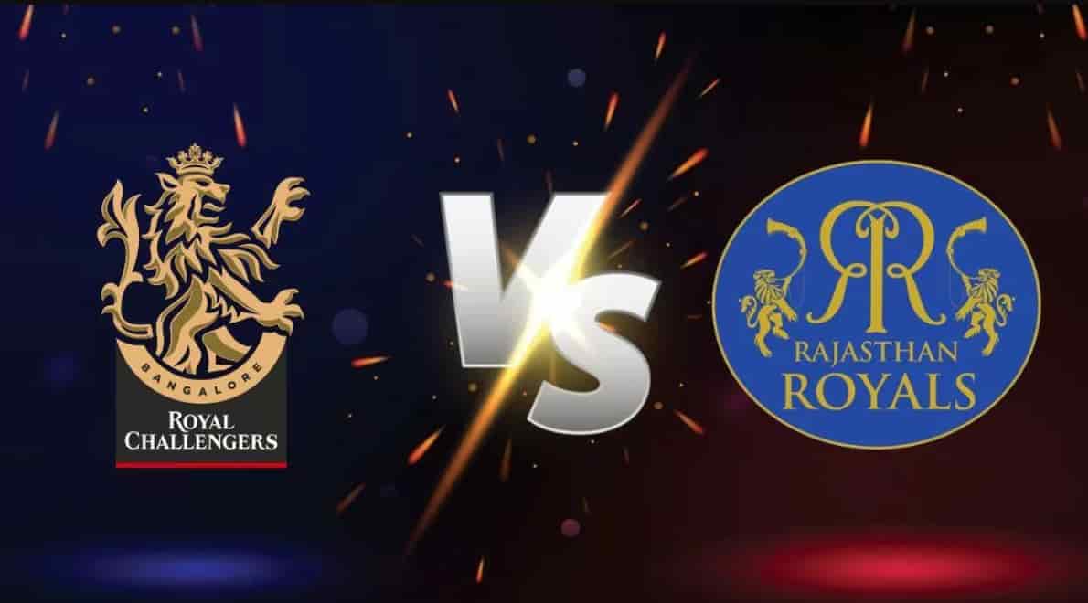 RR vs RCB Head To Head Records