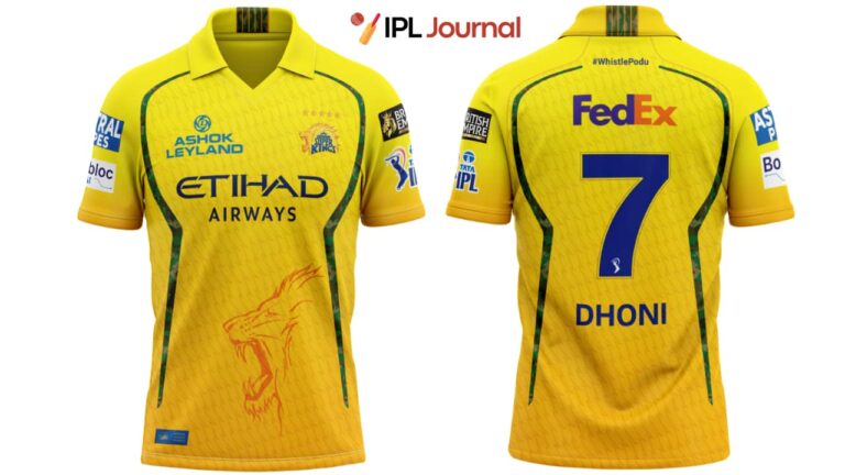 Chennai Super Kings New Jersey for IPL 2026 Season