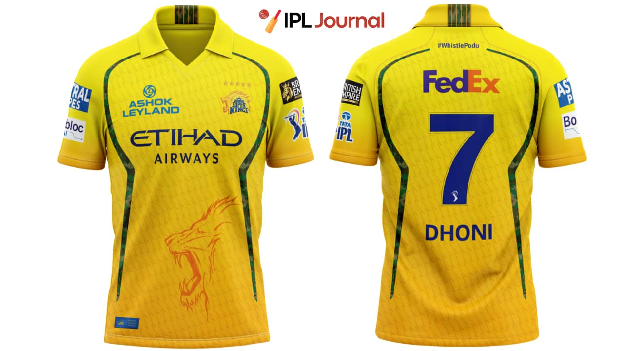 Chennai Super Kings New Jersey for IPL 2026 Season